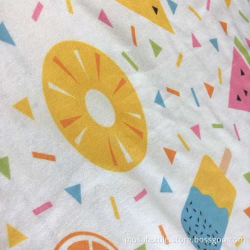 Custom Design With Digital Prints Interlock DBP Fabric